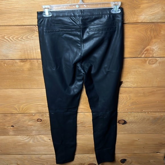 Blanket NYC Leggings 29 ankle pull on Polyurethane Viscose black shiny nightwear - Picture 4 of 8